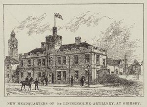 Nouveau quartier général de la 1ère artillerie du Lincolnshire, à Grimsby - Frank Watkins