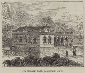 Nouvelle Salle Maçonnique, Koolangsu, Amoy - Frank Watkins