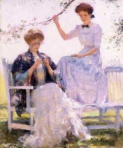 Soleil et Ombre, c.1912 - Frank Weston Benson