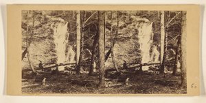 Collines et vallons de la Nouvelle-Angleterre. A Springfield, Vermont. Le petit Niagara de Tower... La chute totale est de près de 60 pieds.