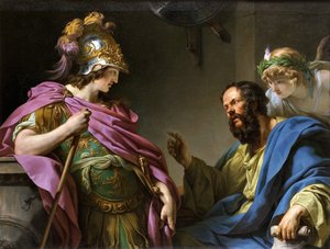 Alcibiade Enseigné par Socrate - François André Vincent