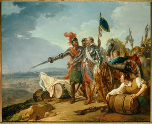 Guerre de Religion : Le roi Henri IV apportant des vivres à Paris en août 1590