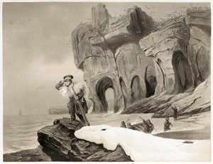 Île aux Ours de Voyages en Scandinavie, en Laponie, au Spitzberg et aux Féroé, pub. 1852 - François Auguste Biard