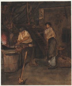 Étude pour La Forge: Souvenir de Le Tréfort