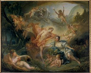 Apollon révélant sa divinité au berger Isse