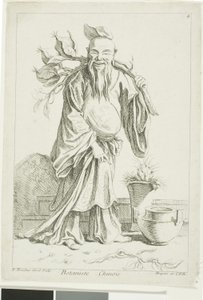 Botaniste Chinois, du Recueil de diverses figures chinoises du cabinet de François Boucher - François Boucher