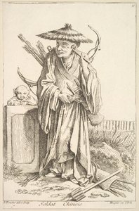 Soldat chinois, 1738-45