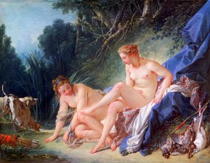 Diane sortant de son bain, 1742