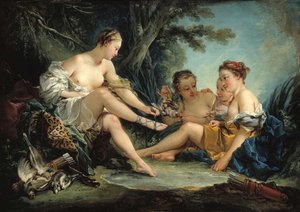 Le Retour de Diane de la chasse, 1745 - François Boucher