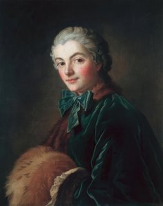 Jeune femme au manchon