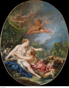 Jupiter et Callisto - François Boucher