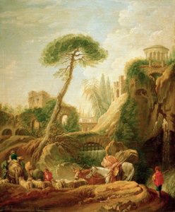 Paysage imaginaire près de Tivoli