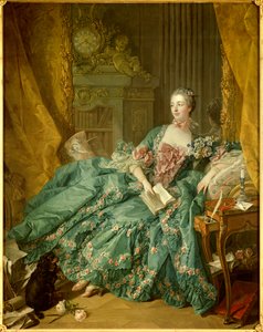 Portrait de Jeanne Antoinette Poisson, Marquise de Pompadour