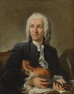 Portrait du compositeur Francesco Geminiani 1687-1762