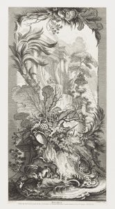 Rocaille [Rococo Design] in Nouveaux Morceaux pour des paravents [New Concepts for Screens] - François Boucher