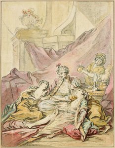 Le pacha dans son harem, vers 1735-1739 - François Boucher