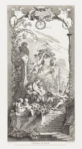 Triomphe de Priape [Triumph of Priapus] in Nouveaux Morceaux pour des Paravents [New Concepts for Screens] - François Boucher