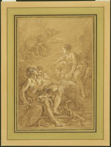 Vénus commande à Vulcain de fabriquer des armes pour Énée - François Boucher