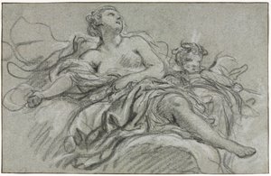 Vénus et Cupidon, deuxième ou troisième quart du 18e siècle - François Boucher