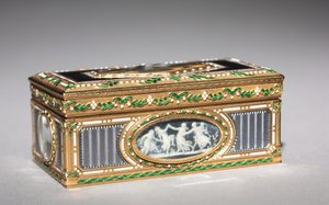 Boîte à tabac, 1774-80