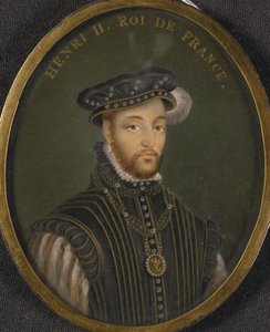 Portrait du roi Henri II de France - François Clouet