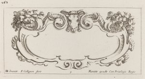 Cartouche - François Collignon after Stefano Della Bella