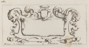 Cartouche - François Collignon after Stefano Della Bella