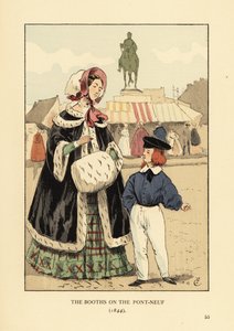 Les échoppes sur le Pont Neuf, Paris