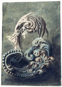 Ornement de rouleau - François Cuvilliés the Younger