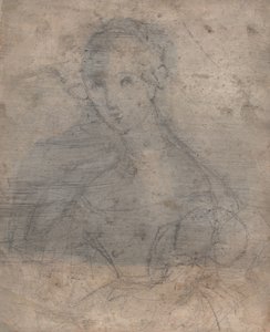 Croquis de Marie Louise Tetu, Madame François Fleischbein, avant vers 1833 - François Fleischbein