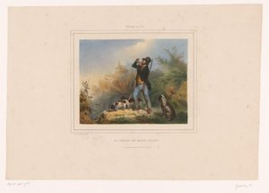 Le départ du garde chasse