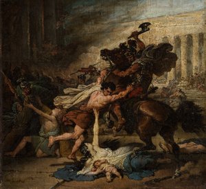 Le Sac de Jérusalem par les Romains