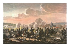 Mort du prince Louis de Prusse à la bataille de Saalfeld, 10 octobre 1806, vers 1850