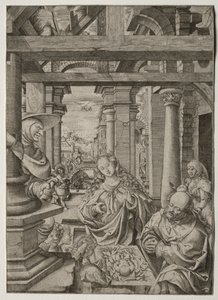 Adoration des bergers, vers 1522-1525