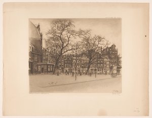 Vue du Noordermarkt à Amsterdam
