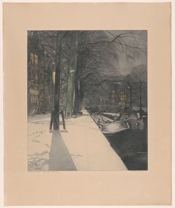 Prinsengracht - Frans Everbag (signed by artist)