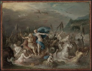 Le Triomphe de Neptune et Amphitrite - Frans Francken