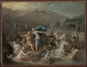 Le triomphe de Neptune et Amphitrite, années 1630 - Frans Francken
