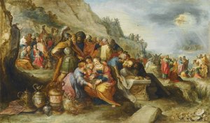 Les Israélites, après avoir traversé la mer Rouge, au tombeau du patriarche Joseph, 1630 - Frans Francken the Younger