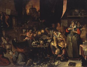 La cuisine des sorcières, 1606