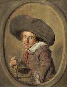Un jeune homme avec un grand chapeau, 1626-1629
