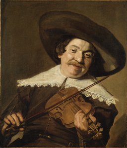 Daniel van Aken Jouant du Violon, vers 1640 - Frans Hals