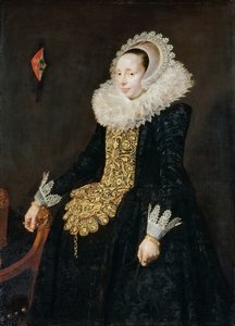 Portrait de Catharina Both van der Eem 1589-1666, 1620