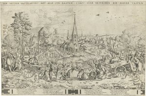 La lutte entre le carnaval et le carême