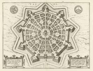 Plan de Palmanova - Frans Hogenberg