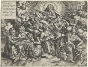 Apollon et les Muses
