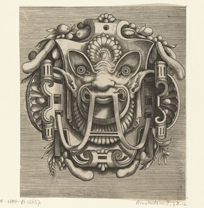 Masque de volutes (Pourtraicture ingenieuse de plusieurs facons de masques...)