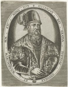 Portrait du roi Gustave I de Suède - Frans Huys