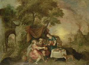 Loth et ses filles - Frans II Francken