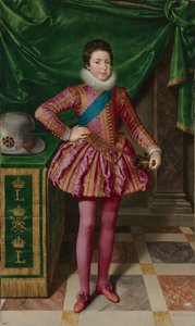 Portrait du roi Louis XIII de France, 1611 - Frans II Pourbus
